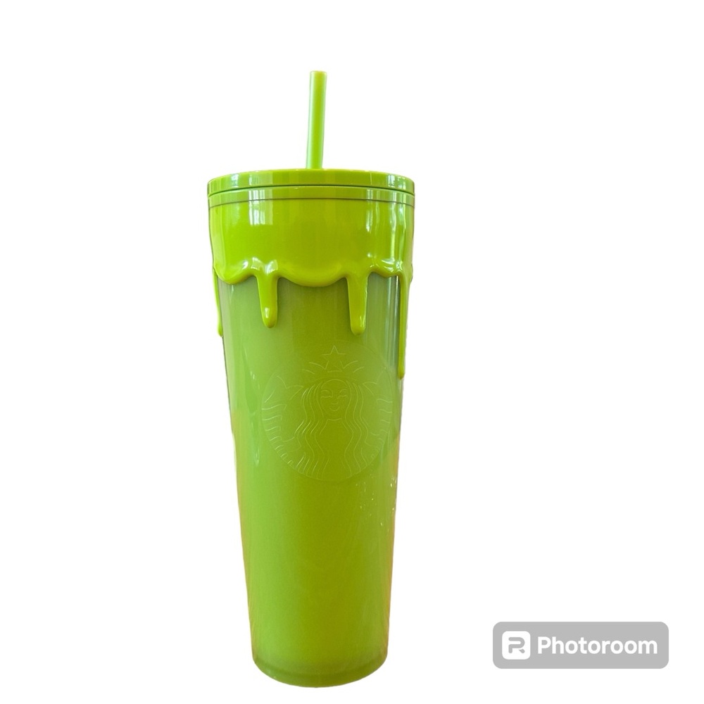 Starbucks Slime Tumbler Glow in the Dark From Halloween 2023 NEW